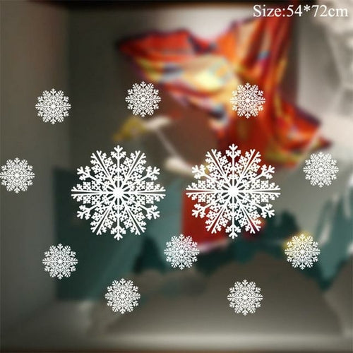 Christmas Window Stickers Christmas Decorations for Home Navidad 2021