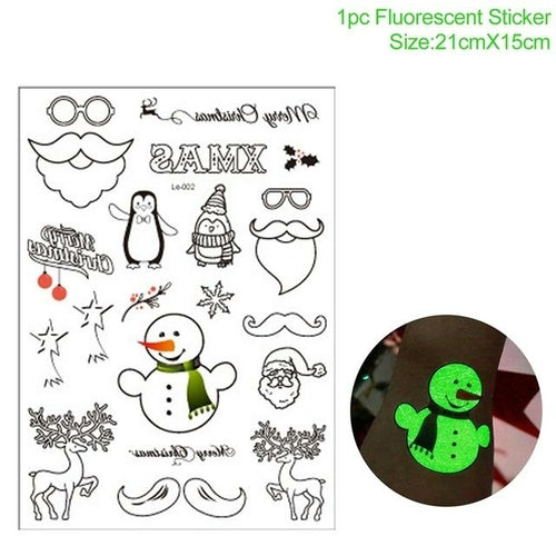 Christmas Window Stickers Christmas Decorations for Home Navidad 2021