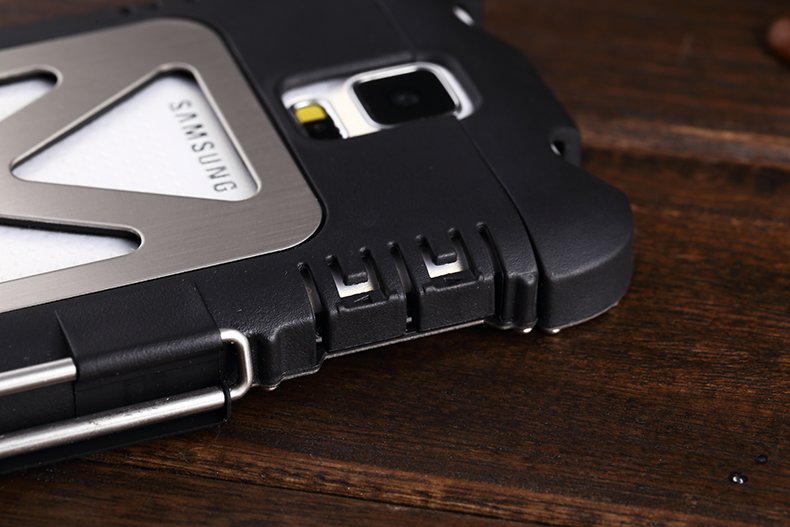 Luxury Shockproof Steel Case For Samsung