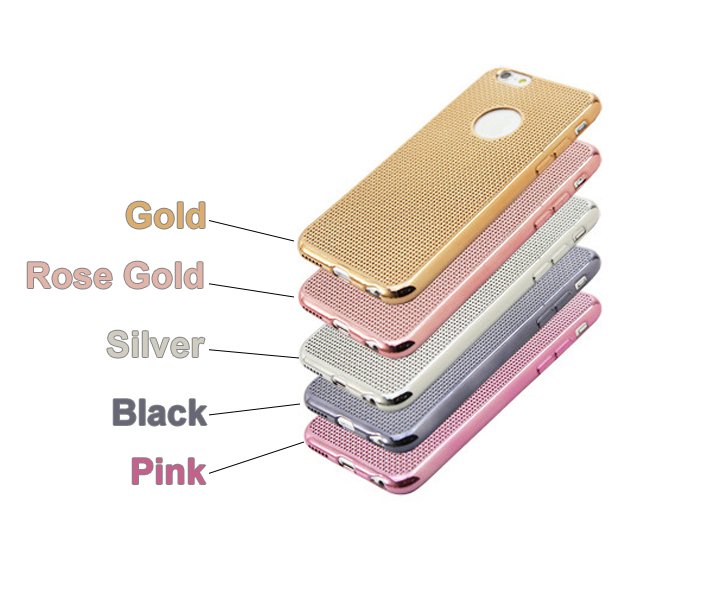 Luxury Plated Net iPhone Case