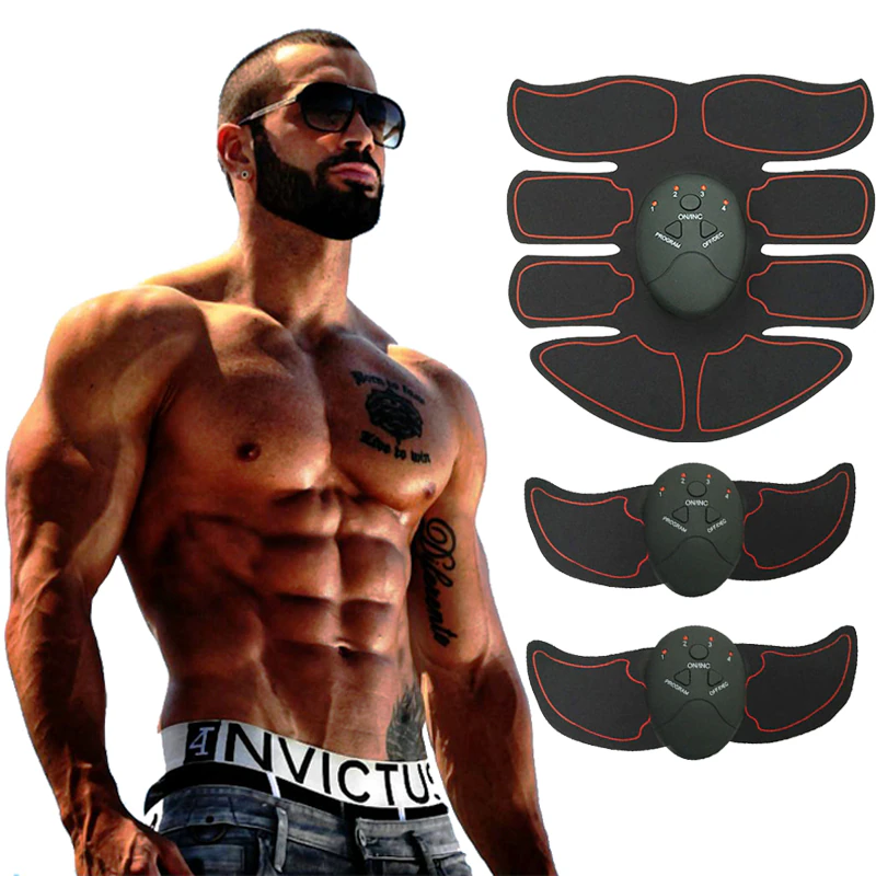 EMS Abdominal Muscle Toning Trainer ABS Stimulator Toner Fitness
