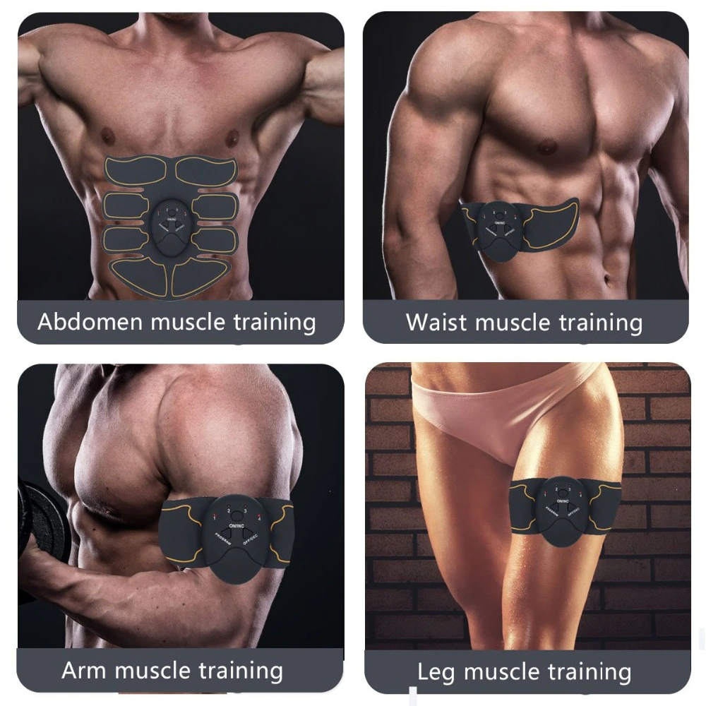 EMS Abdominal Muscle Toning Trainer ABS Stimulator Toner Fitness