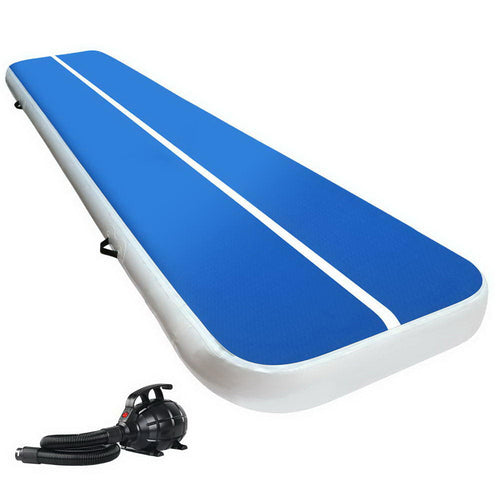 Everfit 4X1M Inflatable Air Track Mat 20CM Thick with Pump Tumbling