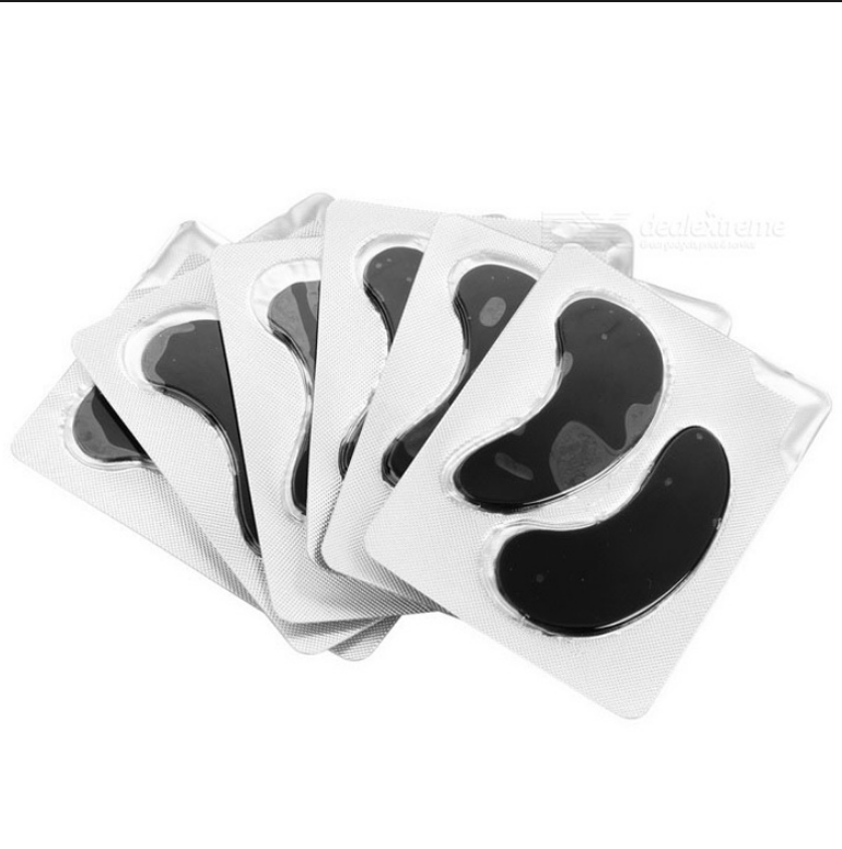 PURE SOL. Beauty  Wake Up Hydrogel Eye Mask Charcoal  + Hyaluronic