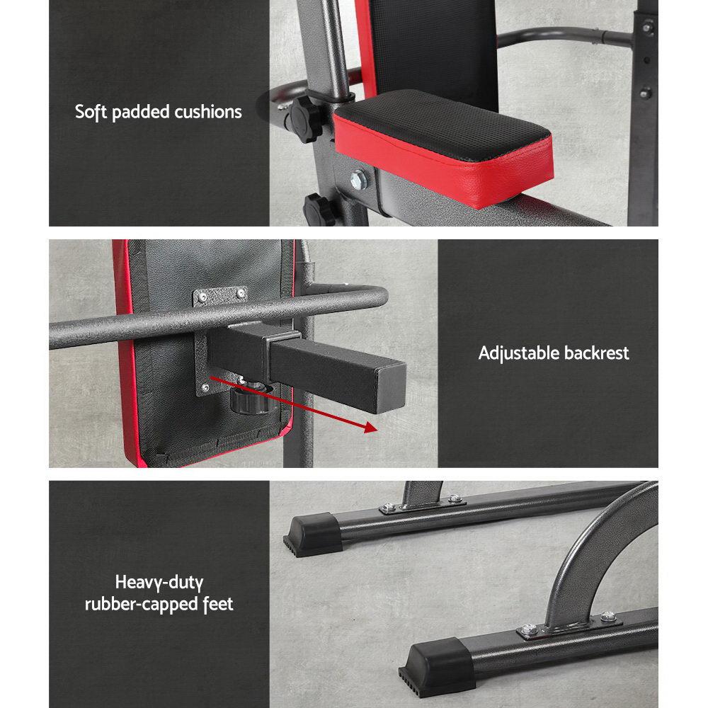 Everfit Weight Bench Chin Up Tower Bench Press Home Gym Wokout 200kg