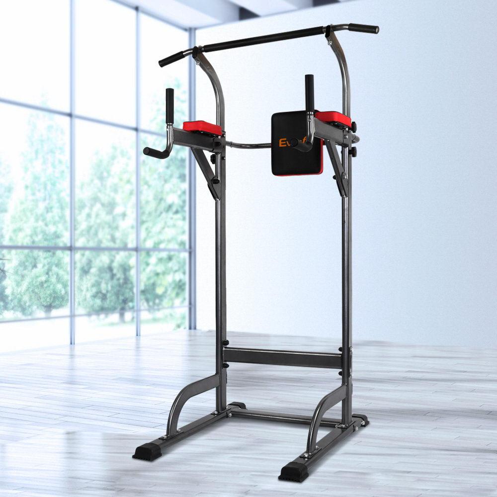 Everfit Weight Bench Chin Up Tower Bench Press Home Gym Wokout 200kg