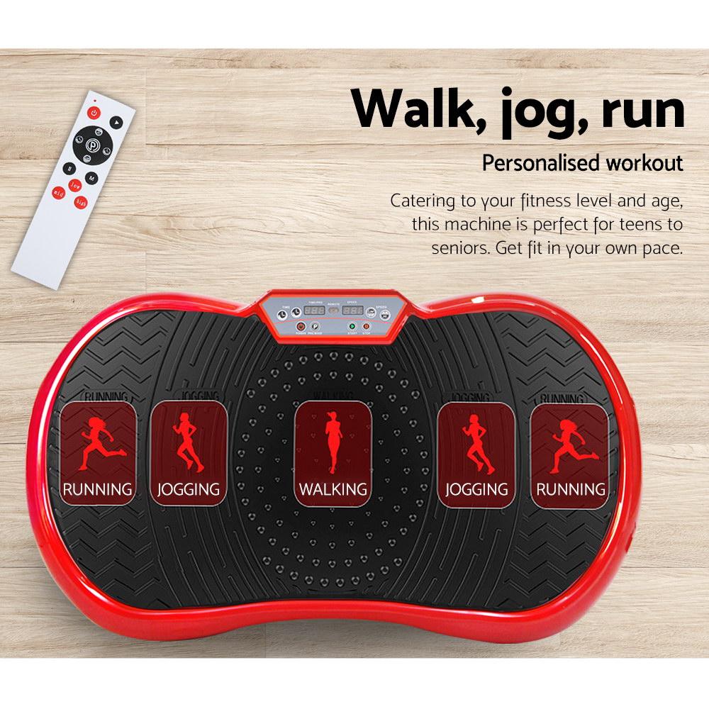 Everfit Vibration Machine Platform Vibrator Resistance Rope Home