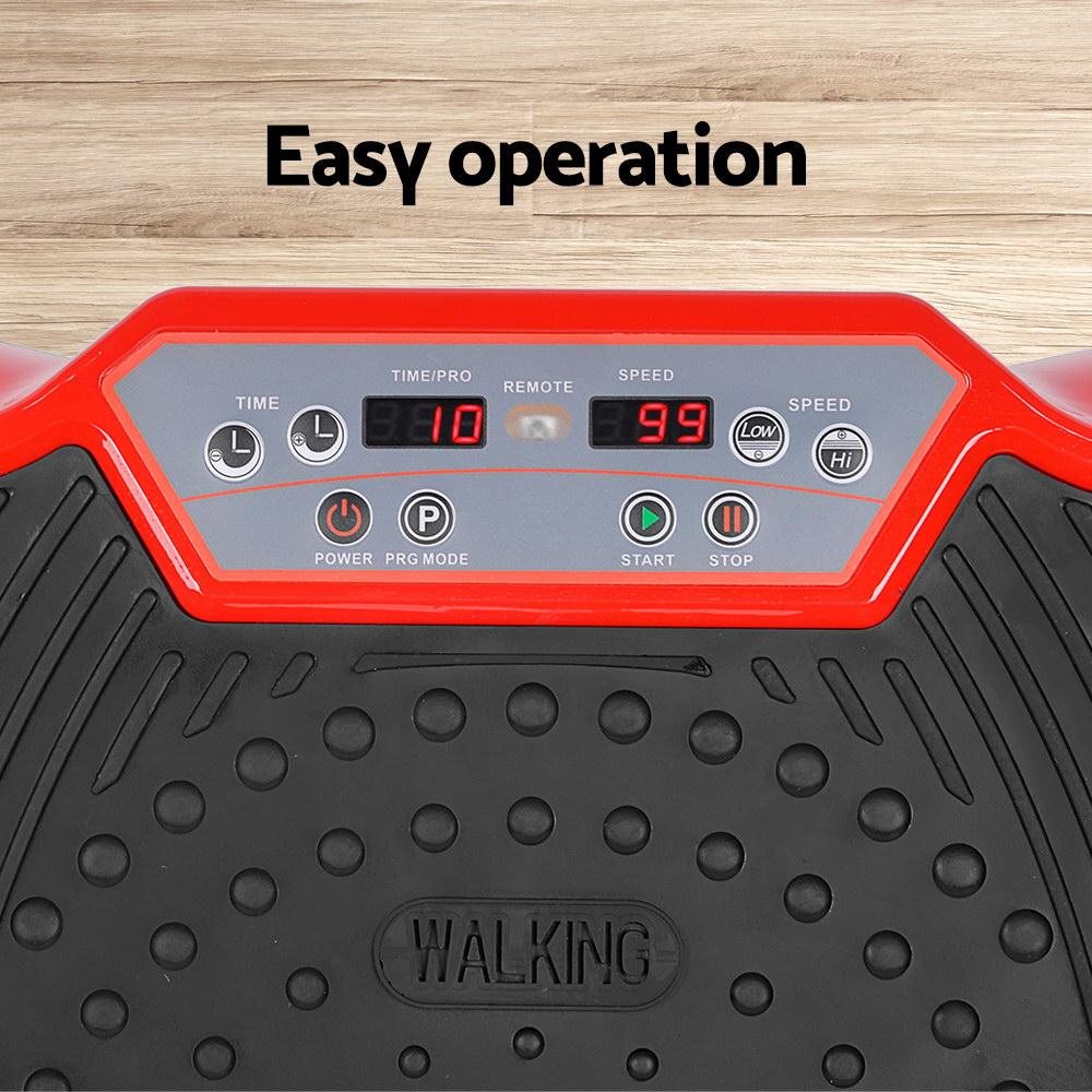 Everfit Vibration Machine Platform Vibrator Resistance Rope Home
