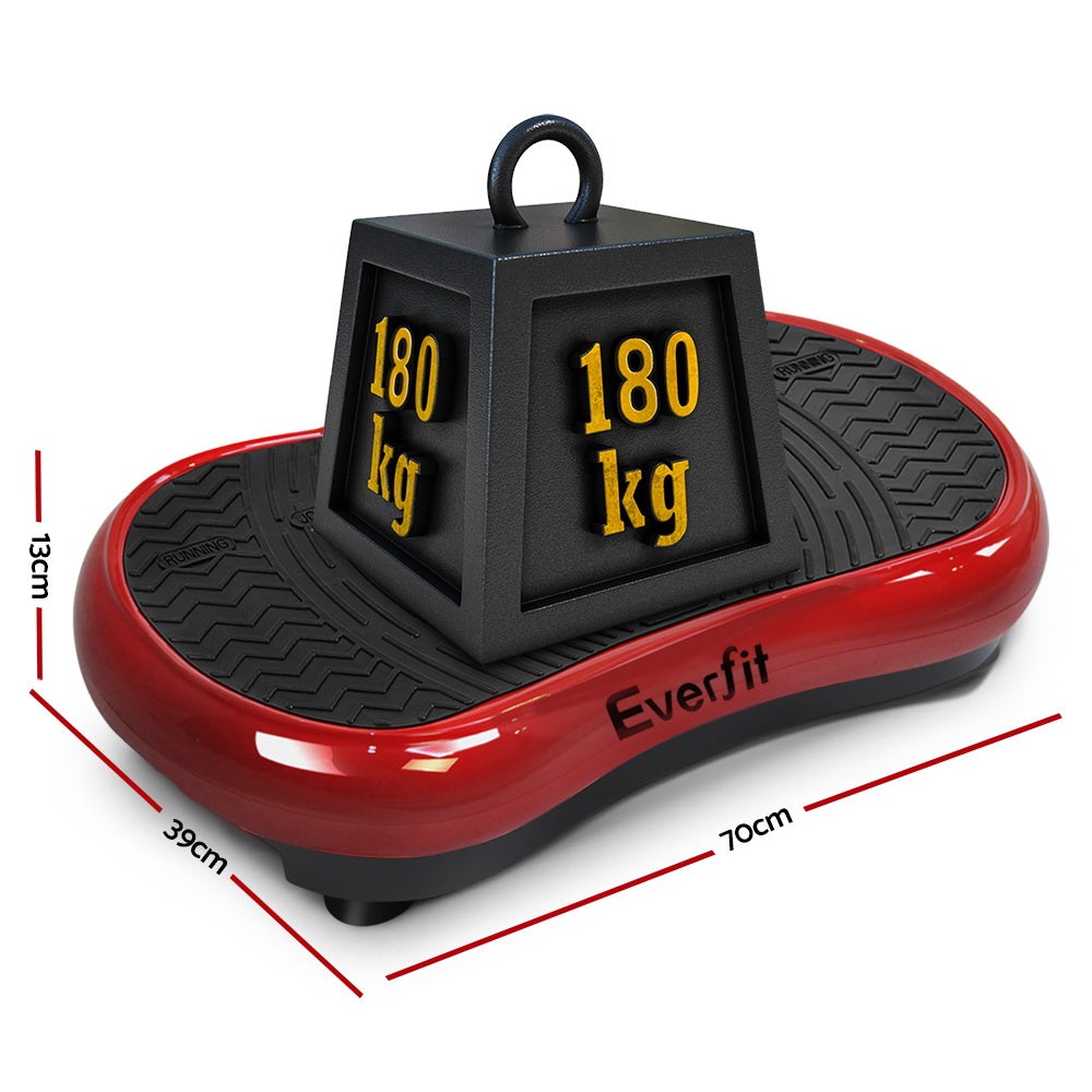 Everfit Vibration Machine Plate Platform Body Shaper Home Gym Fitness