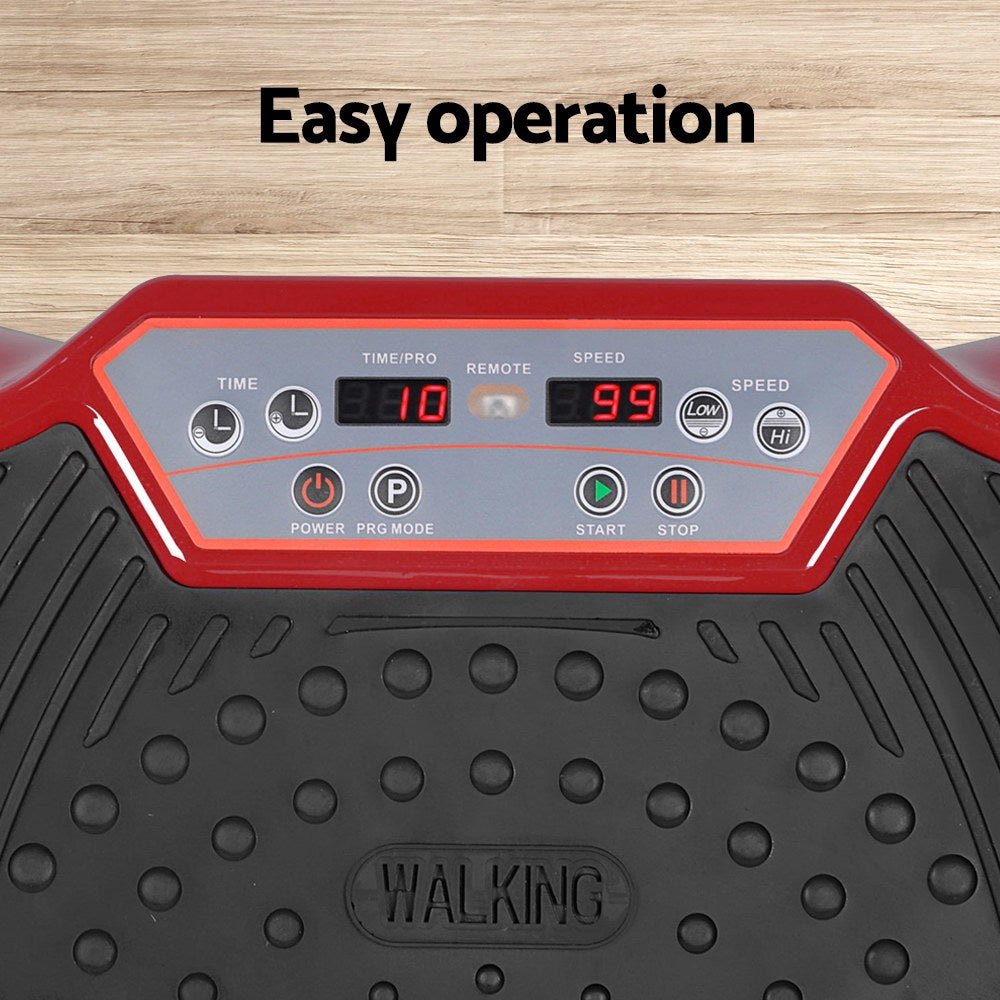 Everfit Vibration Machine Plate Platform Body Shaper Home Gym Fitness