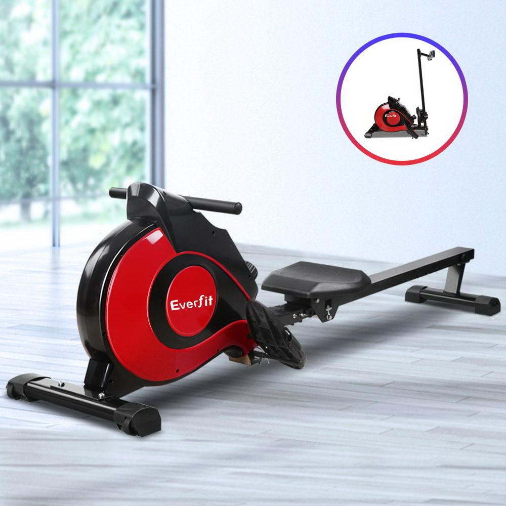 Everfit Rowing Machine Rower Magnetic Resistance Exercise Gym Home