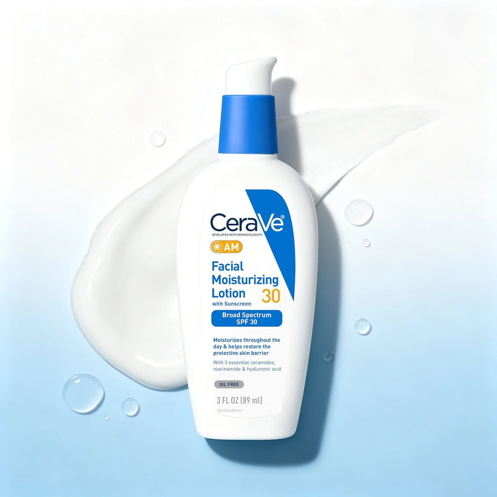 CeraVe AM Facial Moisturizing Lotion with SPF 30,  Broad Spectrum