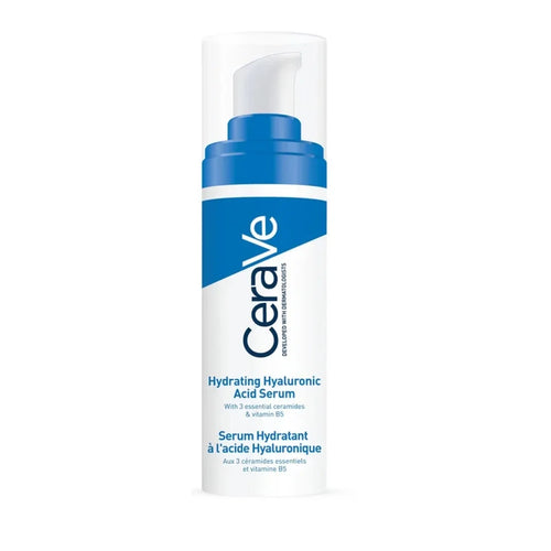 Cerave Hyaluronic Acid Serum for Face with Vitamin B5 and Ceramides,