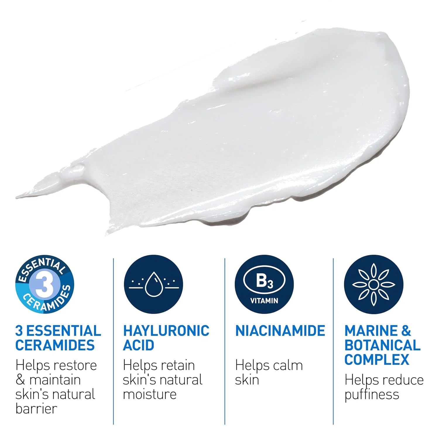 CeraVe Eye Repair Cream Under Eye Moisturizer With Hyaluronic Acid