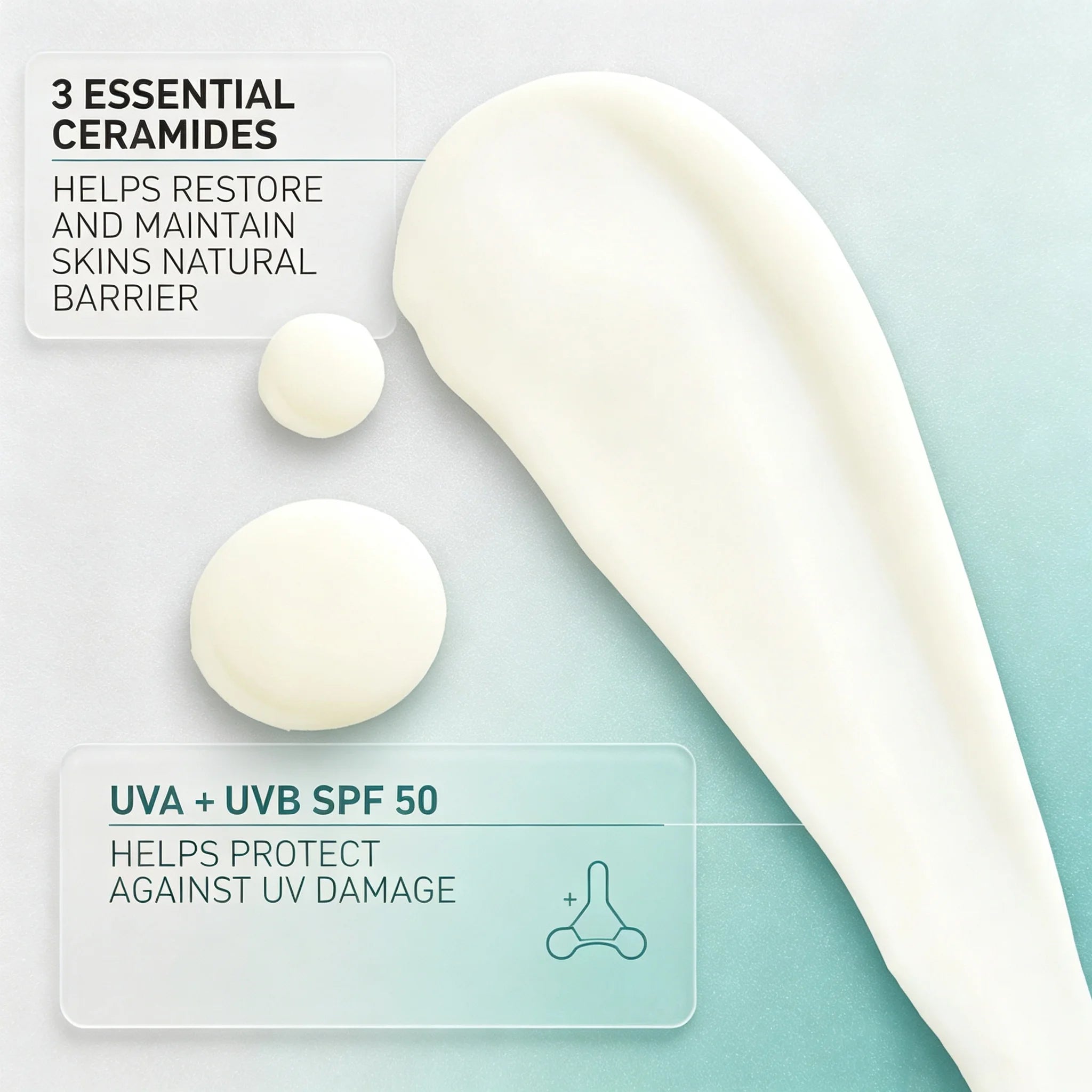 CeraVe Invisible Mineral Sunscreen SPF 50, Face for Sensitive Skin,