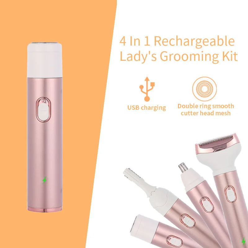 Women Razor Shaver Beauty Instrument Body Epilator Nose Hair Removal