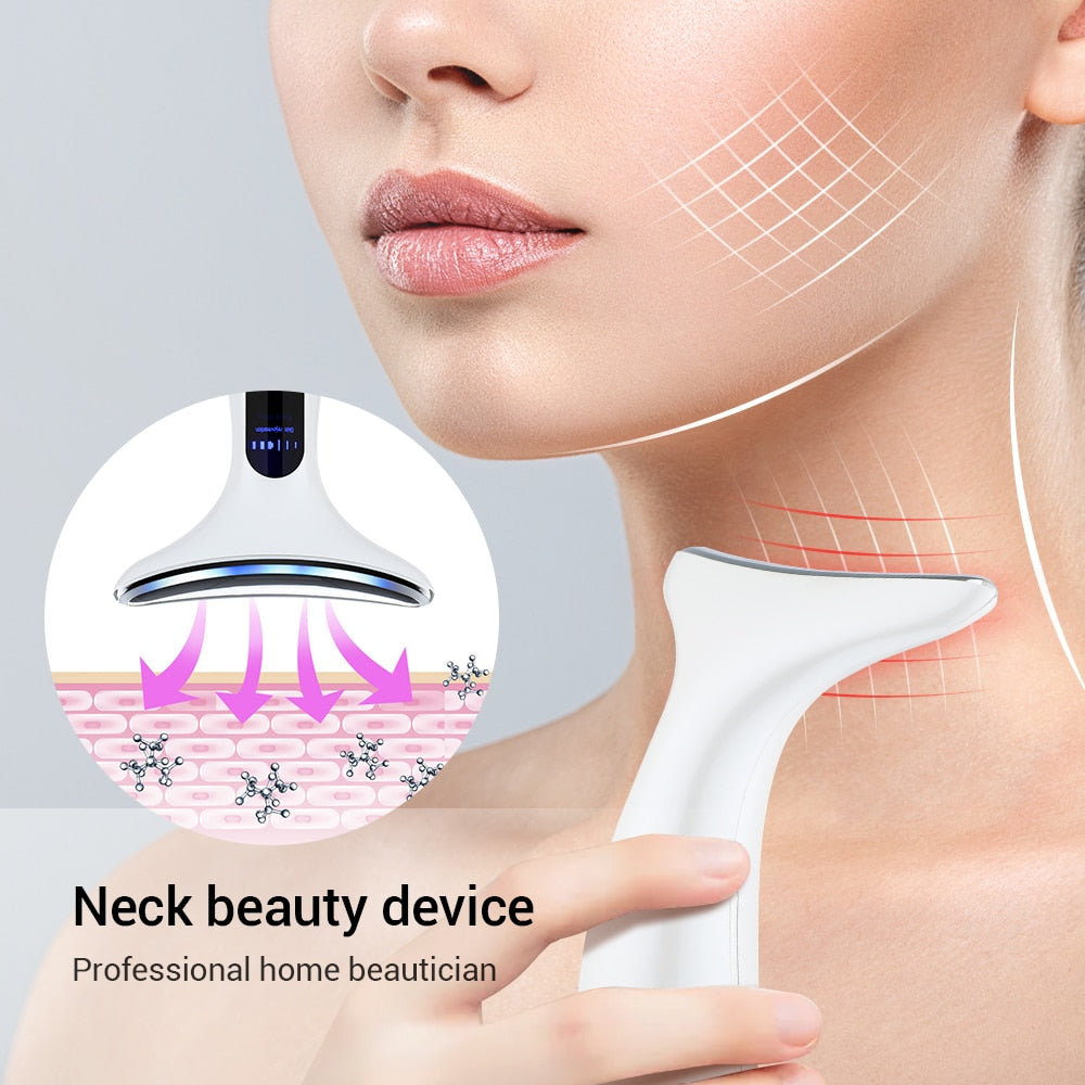 EMS Neck Face Beauty Device 3 Colors Skin Care