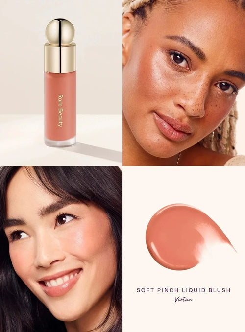 Rare Beauty Liquid Blush Lipstick Blush Eyes Cheek Blusher Waterproof