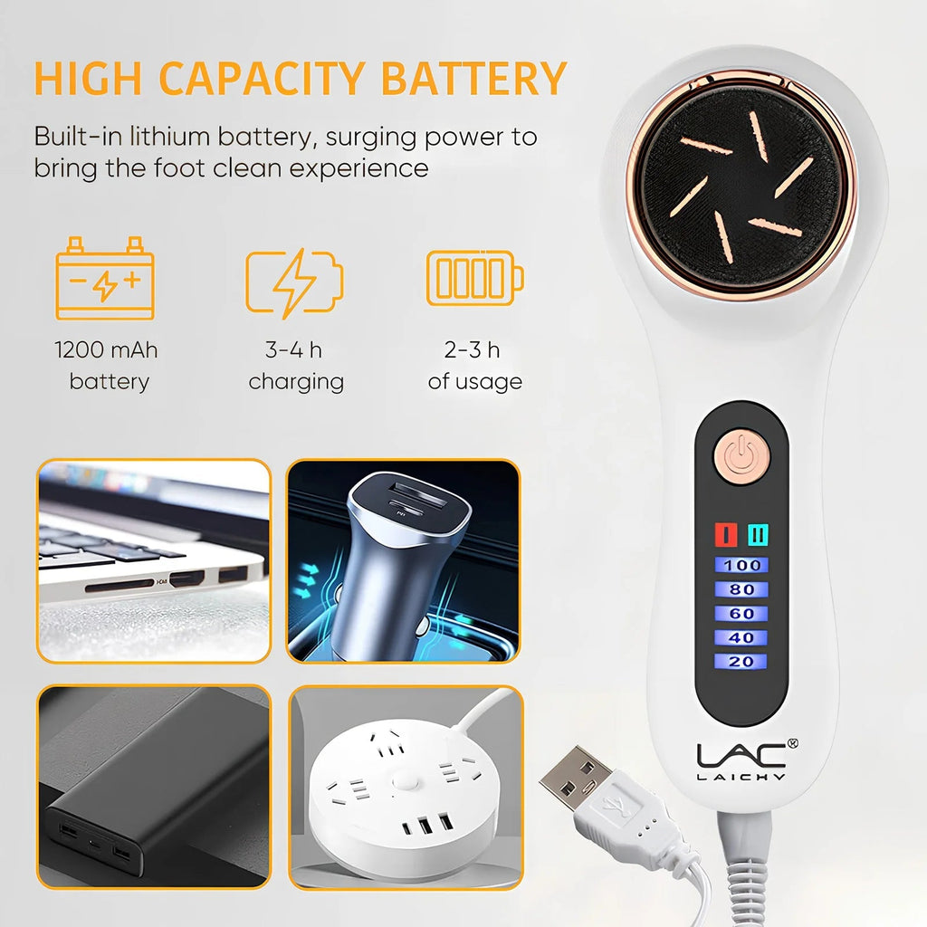 Electric Foot Polisher Callus Remover Foot File Electric Foot Grinder