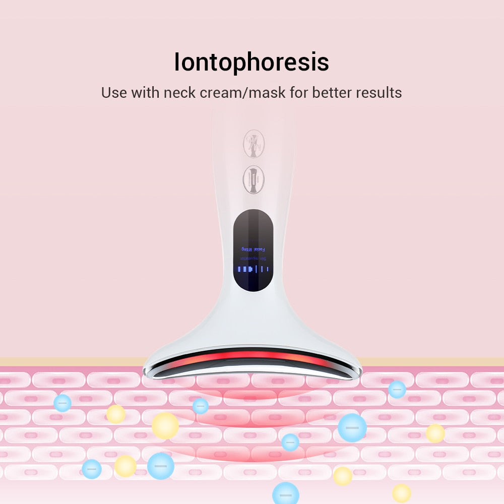 EMS Neck Face Beauty Device 3 Colors Skin Care