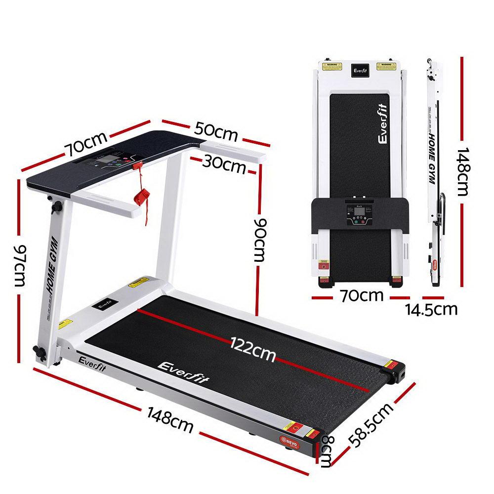 Everfit Treadmill Electric Home Gym Fitness Exercise Fully Foldable