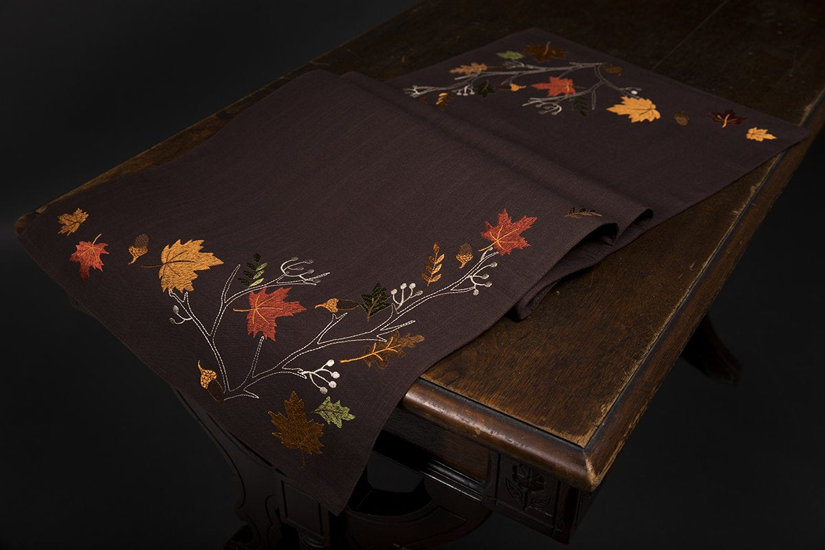 Autumn Branches Coffee Table Runner