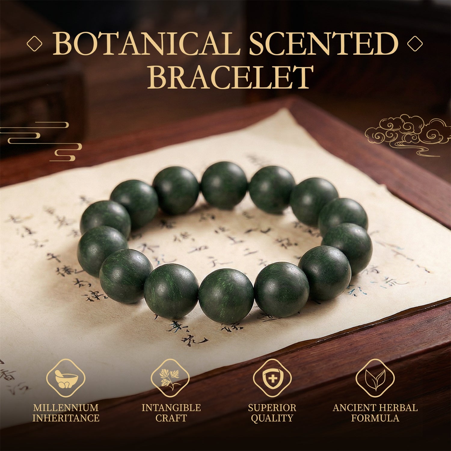 Bracelet for calming the nerves and aiding to sleep