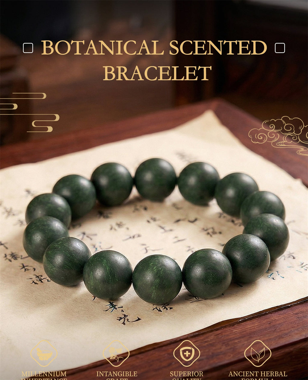 Bracelet for calming the nerves and aiding to sleep