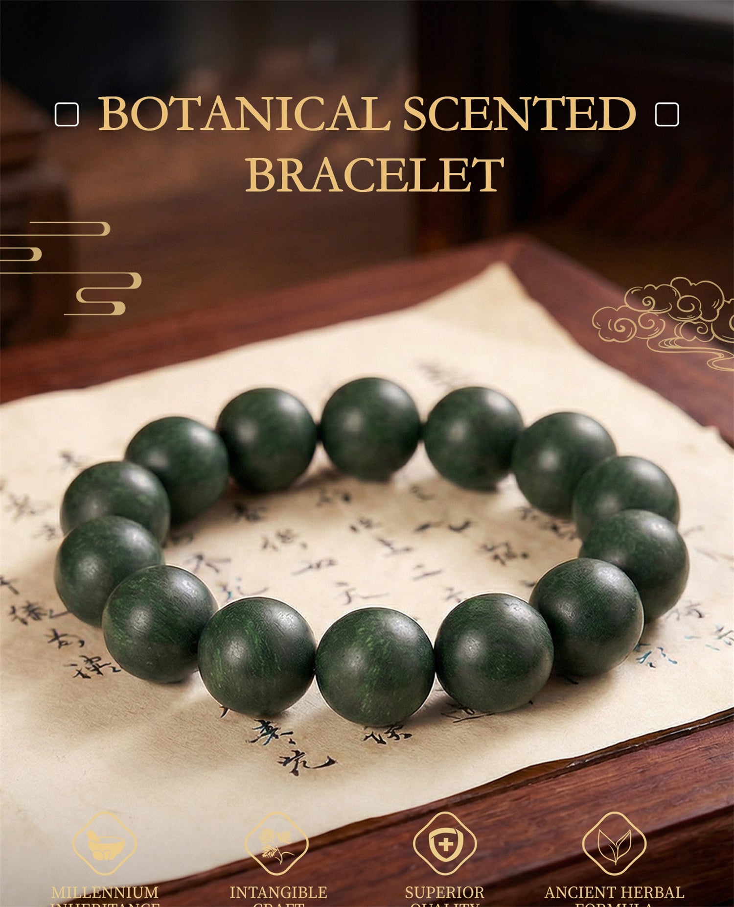 Bracelet for calming the nerves and aiding to sleep