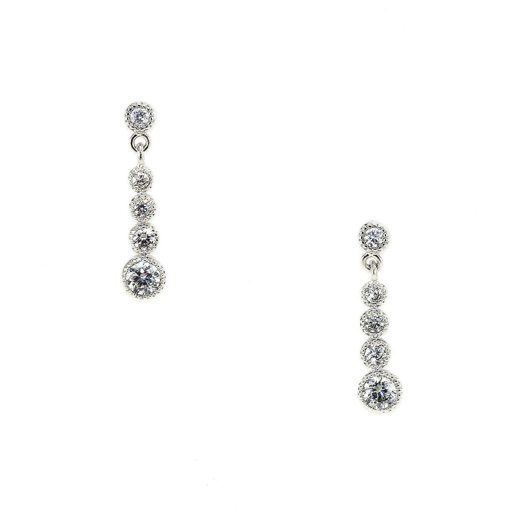 Crystal Droplet Earrings