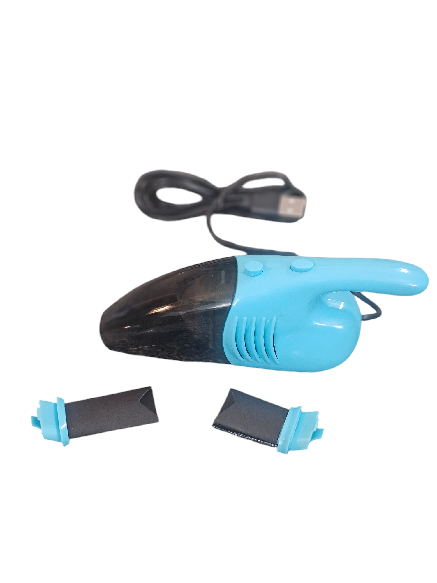 USB Powered Mini Crumb Catcher Keyboard Vacuum with 2 Attachments