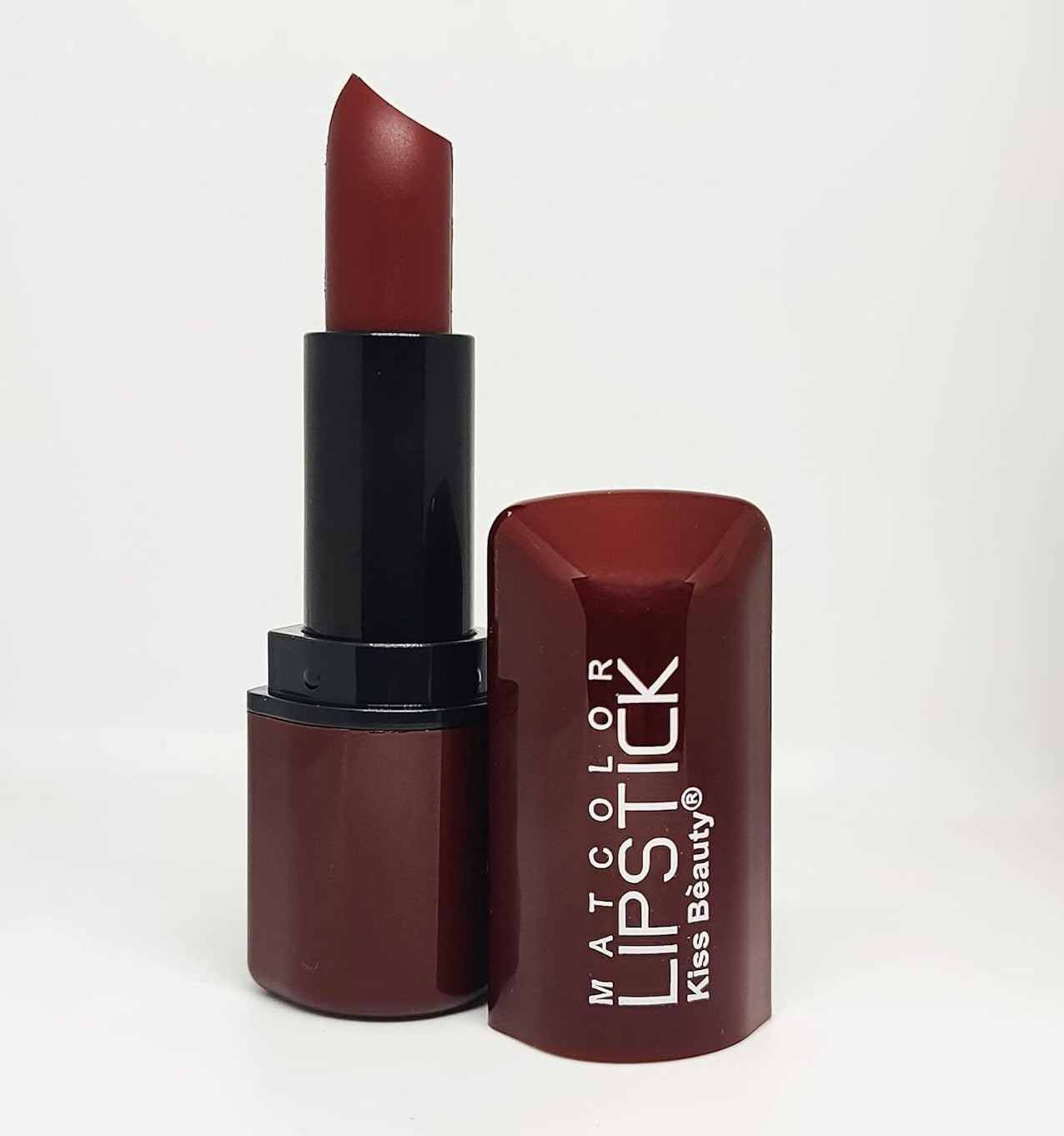 Kiss Beauty Mike Hot and Soft Matte Lipstick -BROWN