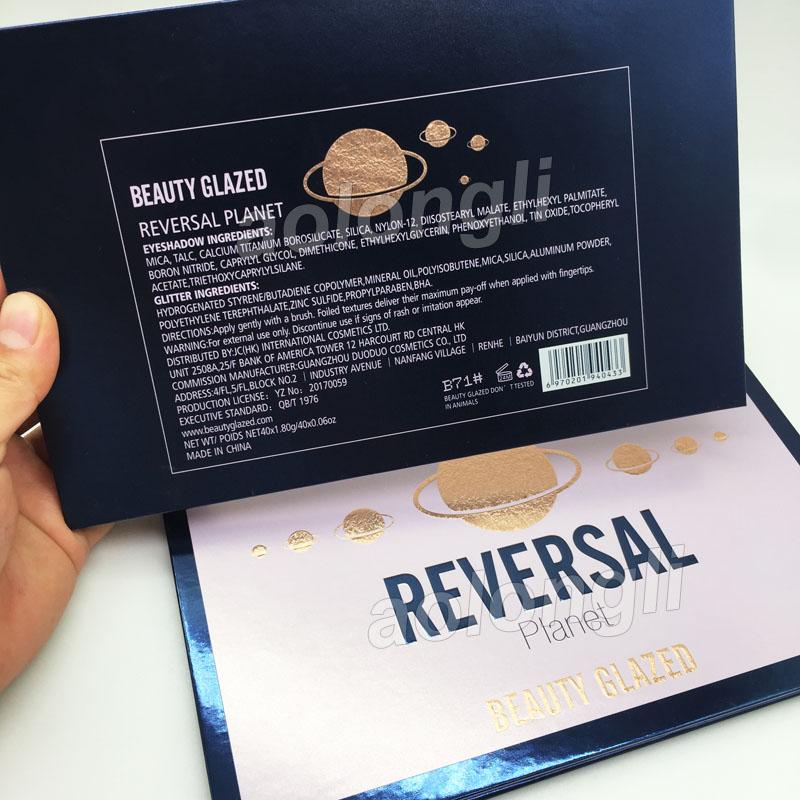 Makeup Eyeshadow Palette Beauty Glazed Reversal Planet 40 Colors Eye