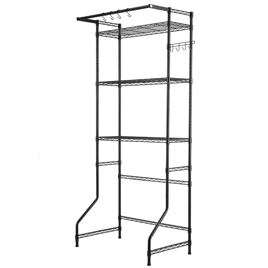 Over Washer and Dryer Storage Shelf, 3 Tiers Laundry Room Drying Rack