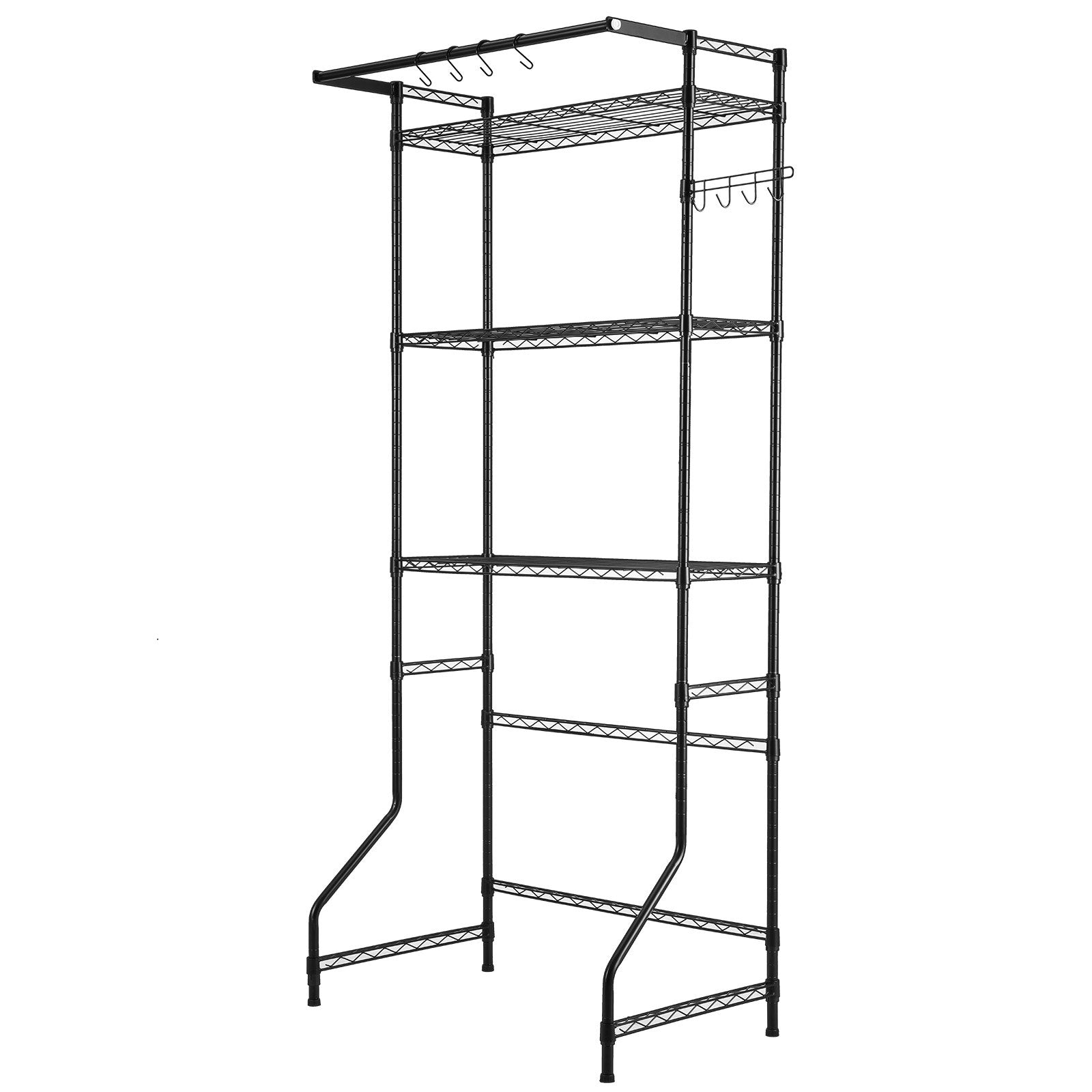Over Washer and Dryer Storage Shelf, 3 Tiers Laundry Room Drying Rack