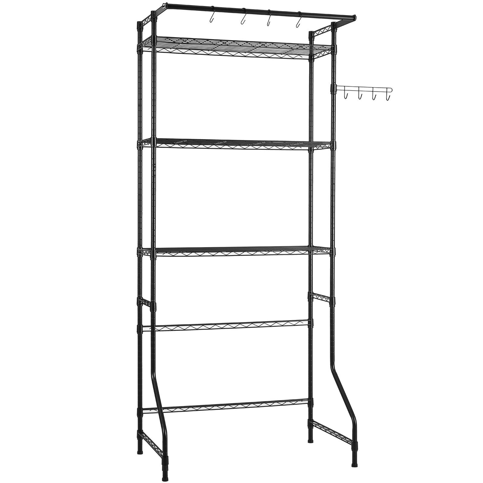 Over Washer and Dryer Storage Shelf, 3 Tiers Laundry Room Drying Rack